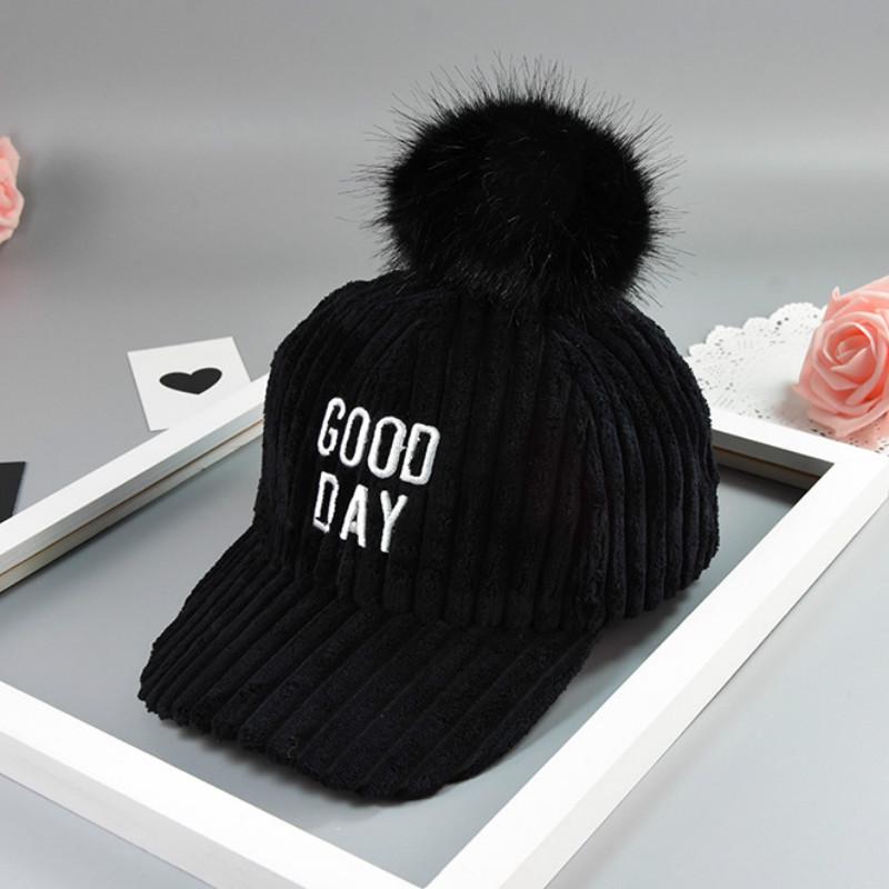 Baseball 27y Kids Cap Children Hat For Girl Embroidery Corduroy Children Adjustable Snapback