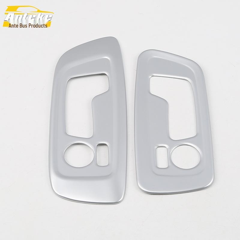 18 X3 Seat Frame Sequins & Control Switch Decorative Stickers for Car Accessories