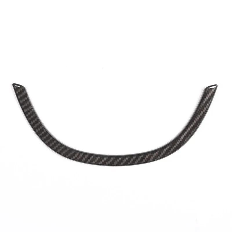 For BMW 5 Series F10 520 525 2011-2017 ABS Carbon Fiber/Silver Car Steering Wheel Strips Cover Trim Sticker Car Accessories