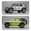 1:32 Внедорожные Модели Машинок Jeep Wrangler Sahara из Сплава Игрушки Литье под Давлением Металл Звук и Свет Машинки Игрушки Для Детей Транспортное Средство