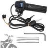 Ebike Full Twist Throttle Fits Ridstar Q20, 48V Plug And Play Throttle 3 Pin Easy Tallation, LCD Display With Key Lock, Throttle Grips For Ebike