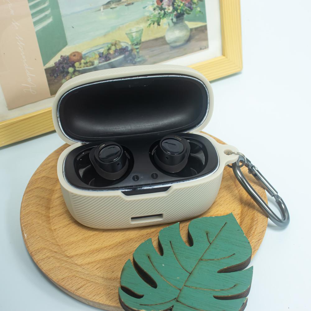 Dustproof Earphone Protective Cover Silicone Earphone Storage Case for Bowie MA10 Home/Travel