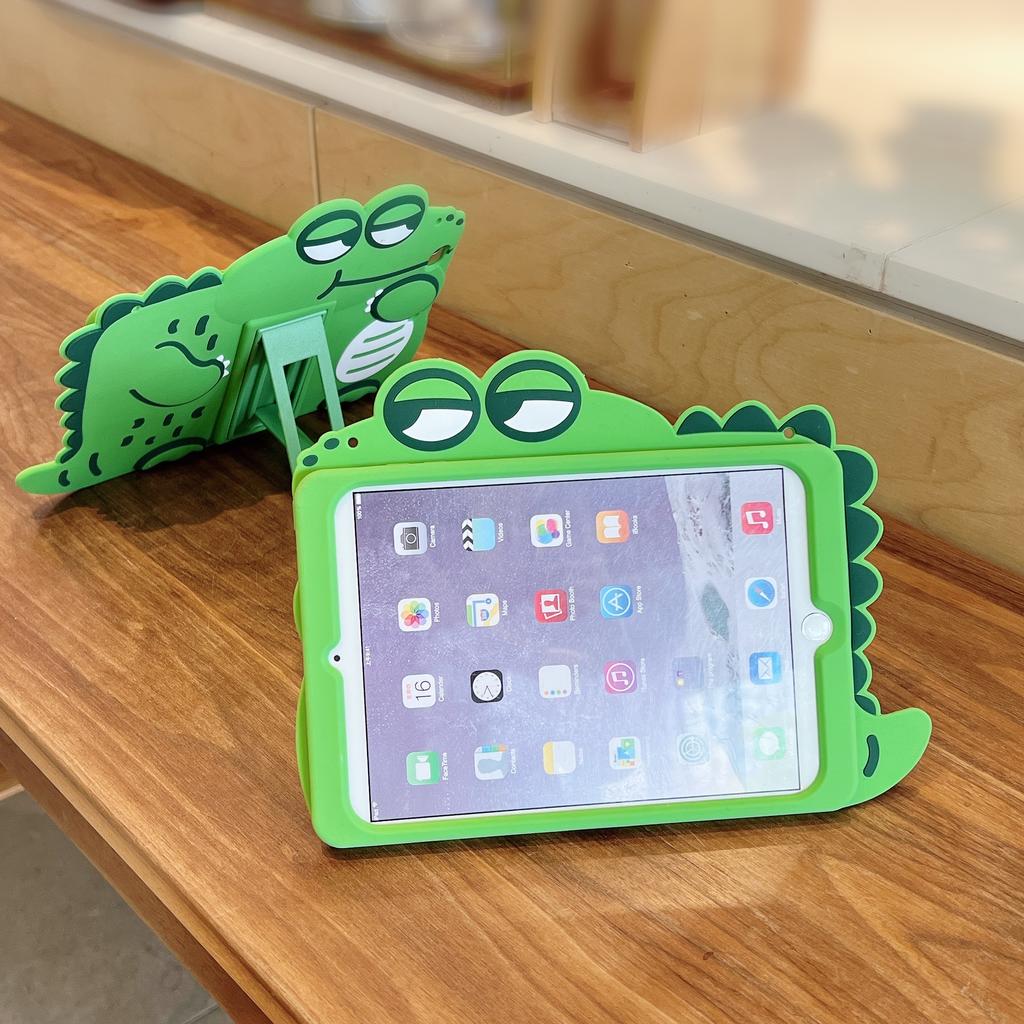 iPad Mini1 2 3 4 5 6 Air2 3 4 9.7 2017/2018 Pro10.5 10.9 11 7th/8th/9th Gen 10.2 2019/2020/2021 Dinosaur Kids Case Stand Cover