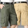 Мужские шорты, летние брюки-карго с хлопковым карманом, повседневные брюки в стиле хип-хоп, спортивные брюки для фитнеса с пятью точками
