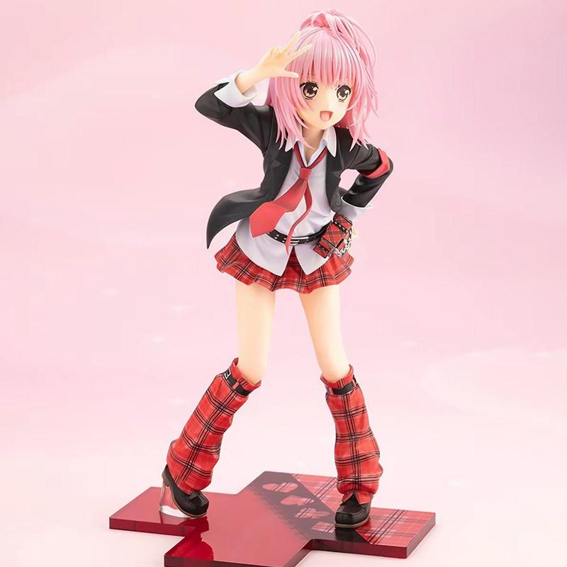 Новая фигурка-статуэтка Аму Хинамори из аниме Shugo Chara, ПВХ, 2D, Красивая девушка, Настольное украшение, Коллекционный предмет из аниме, Декор, Подарок, Игрушка