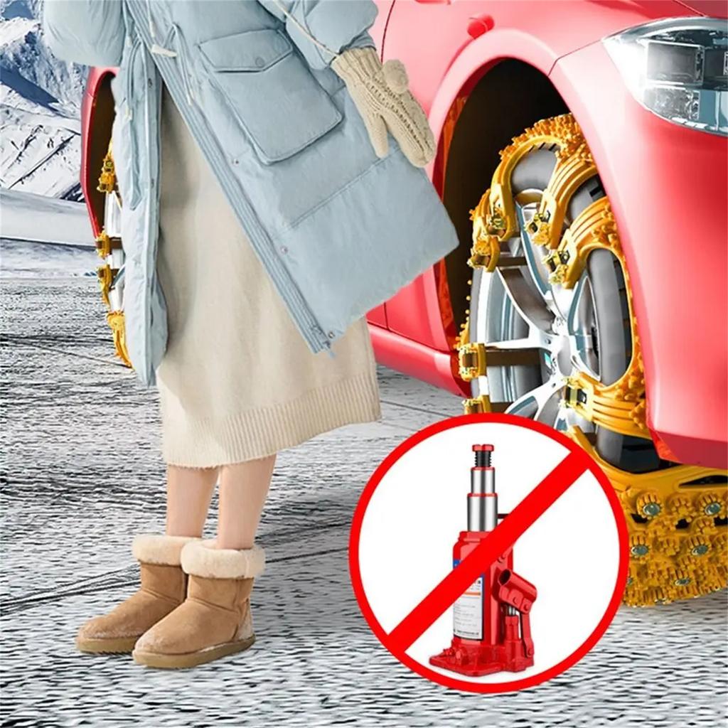 1 шт. Резиновые автомобильные цепи противоскольжения для снега, Безопасность на дороге, Цепи на автомобильные шины, Зимние уличные аварийные аксессуары, Цепи на автомобильные колеса