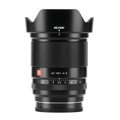 VILTROX AF 13mm Sony Ultra Prime Большой Совместим с Sony и Другими Беззеркальными Камерами Объектив с Креплением E F1.4, Широкоугольный Объектив, Совместим с APS-C, F1.4