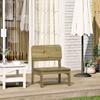 VidaXL Garden Chair 60x52.5x72 Cm Impregnated Pine Wood, Garden Seat, Outdoor Chair, Balcony Chair, Chair of 859321