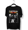 Футболка с коротким рукавом Firehouse Band, хлопок, черная, все размеры, унисекс