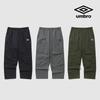 Umbro Унисекс Повседневные Брюки Карго из Спандекса Uq123cpt25blk