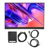 Portable Monitor 16 Inch 2.5K 144Hz HD Multimedia Interface 3.5mm Type C Port External Display for