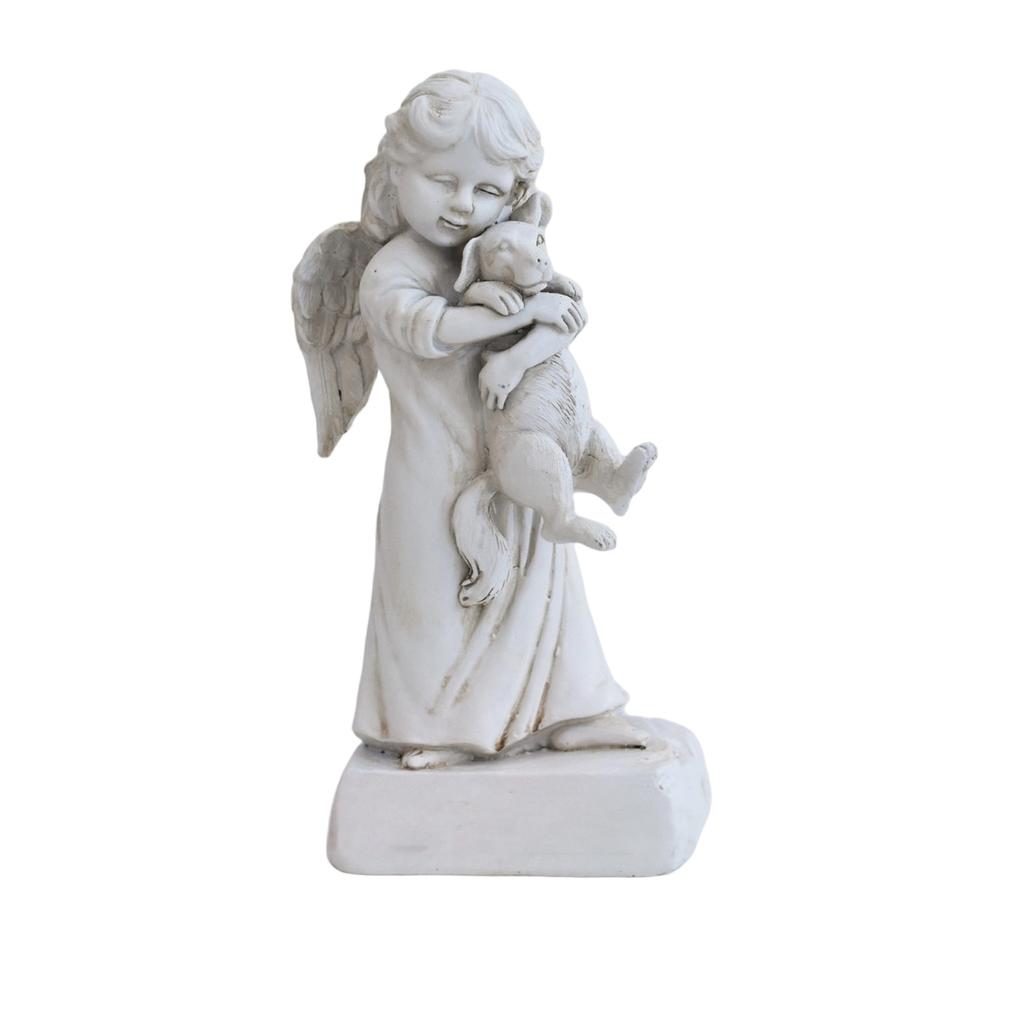 Angel Resin Crafts Ornaments Character Statue Sculpture Home Bedroom Decoration