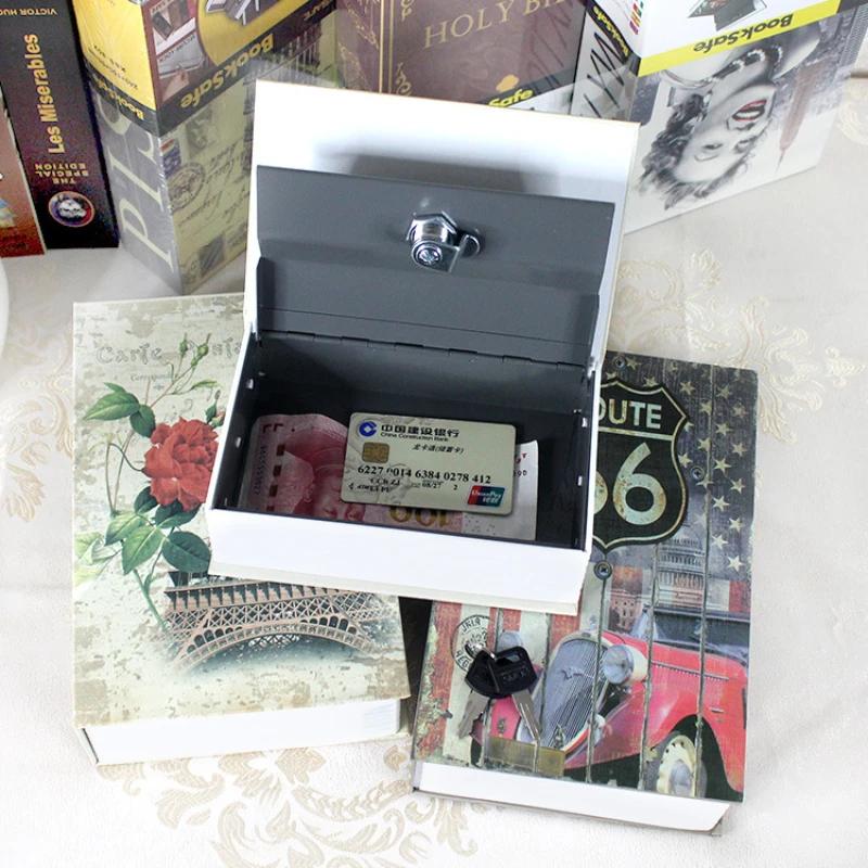 Домашний сейф высокого качества секретная книга скрытый сейф сейф копилка монет копилка денежный ящик металл сталь моделирование классические книги