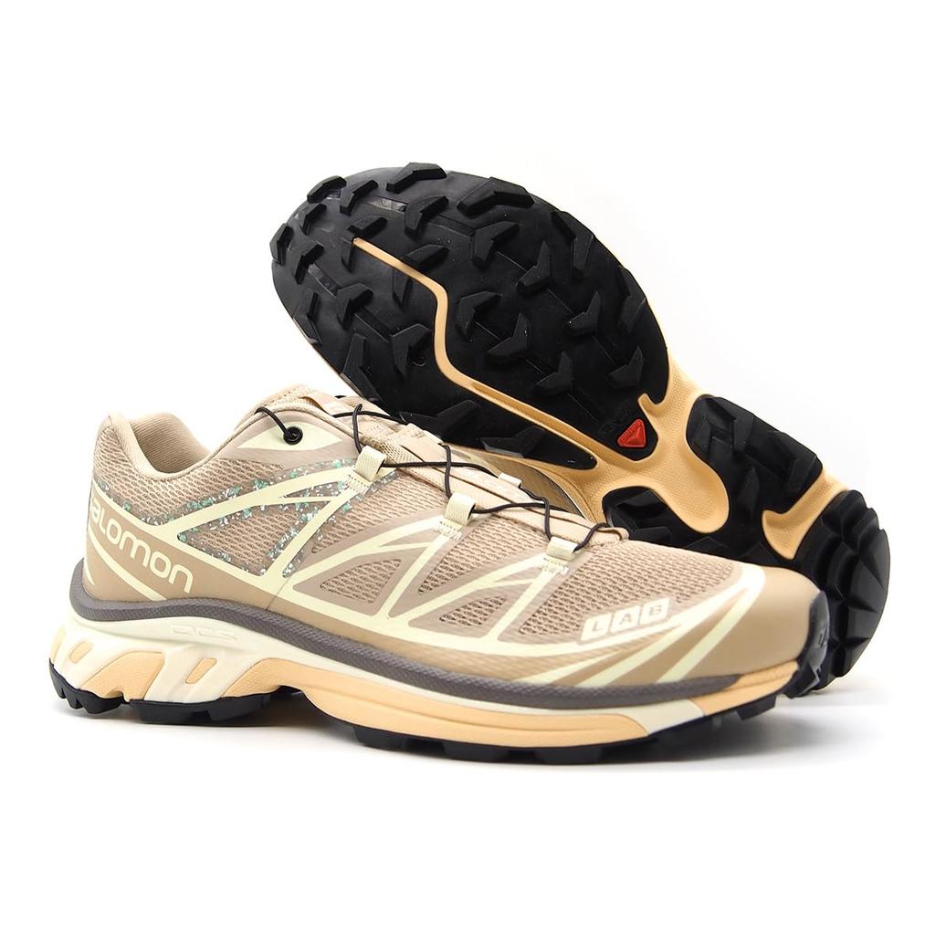 Salomon XT-6 MINDFUL 3 Men's Sneakers, Beige, Size 27.5cm (L47467100) [Parallel Import]