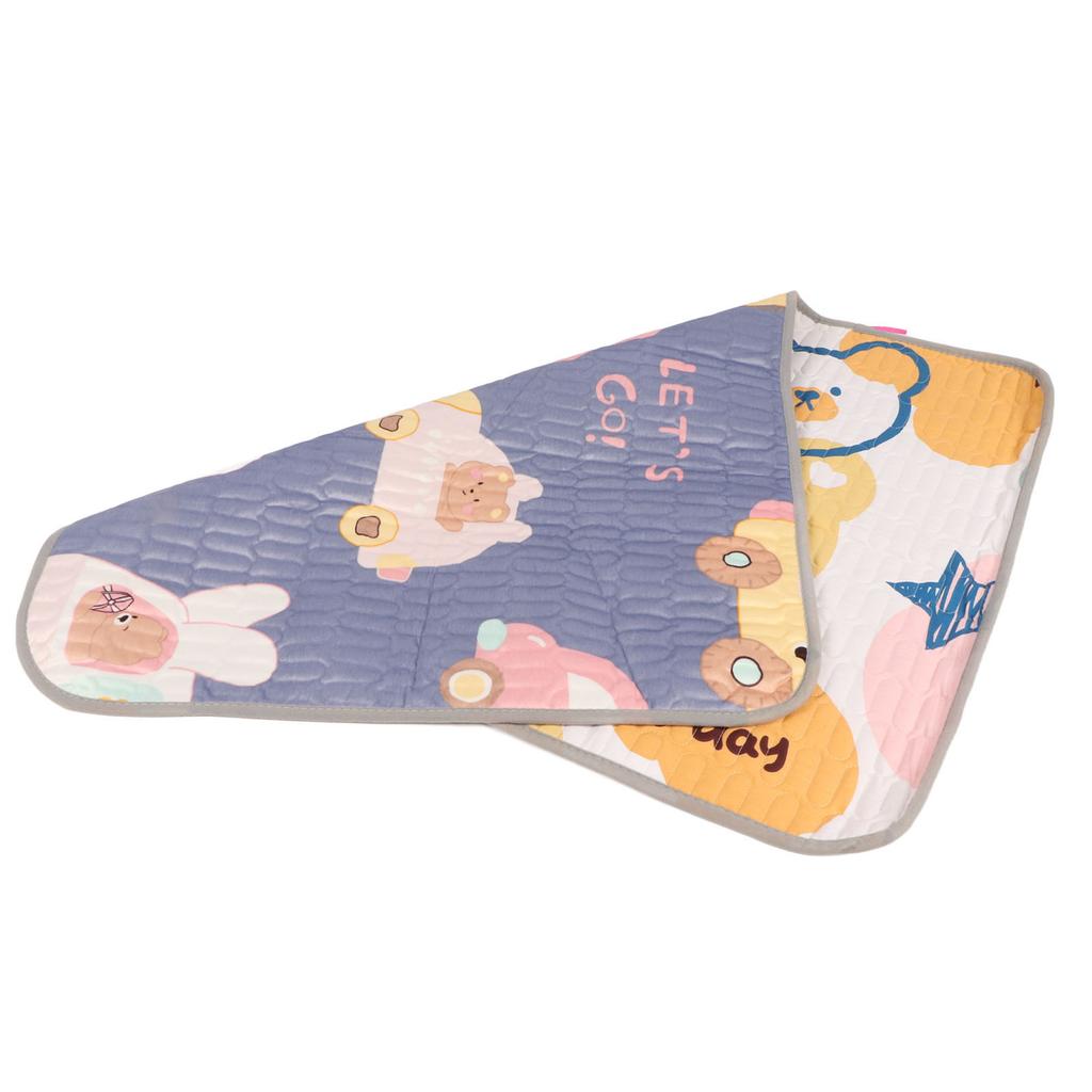 Подушки для кровати моющиеся водонепроницаемые 28x39,4 дюйма впитывающие воду мягкие, приятные для кожи матрасы с мочой милый медведь