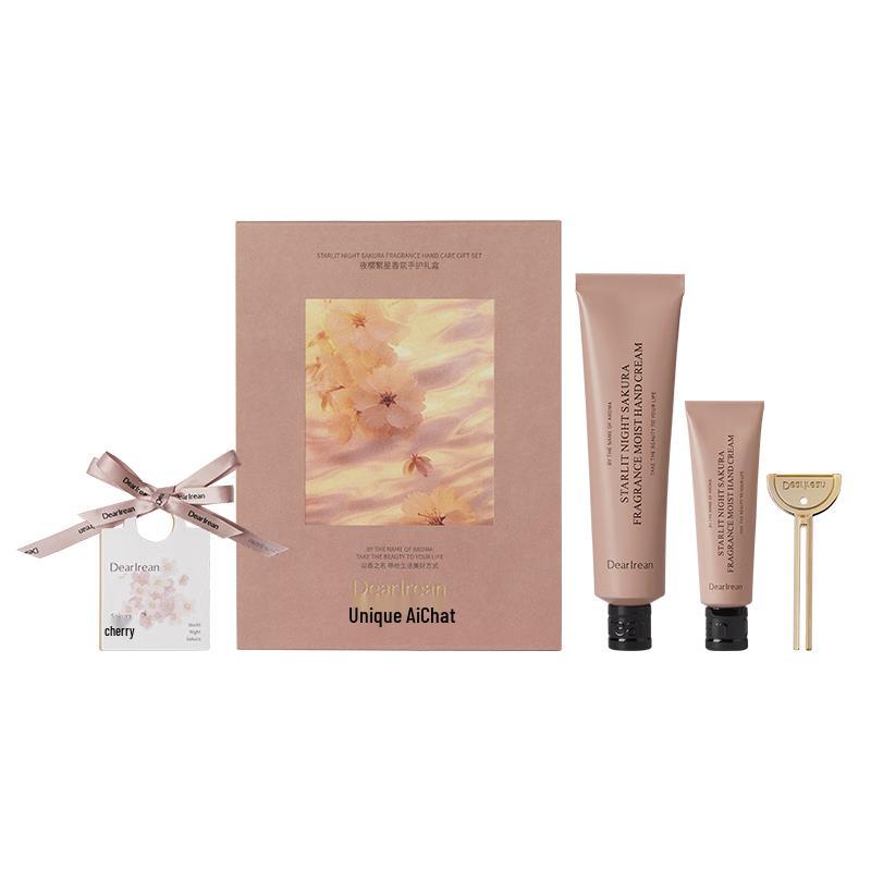 Dear Iream Night Cherry Blossom Hand Cream & Scent Card Gift Set