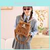 Puppy Backpack Plush Outdoor Casual Fashion Shoulder Bag Schoolbag Student