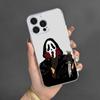 Защитный чехол для Apple iPhone 15 Ghost Skull Face с защитой объектива в комплекте