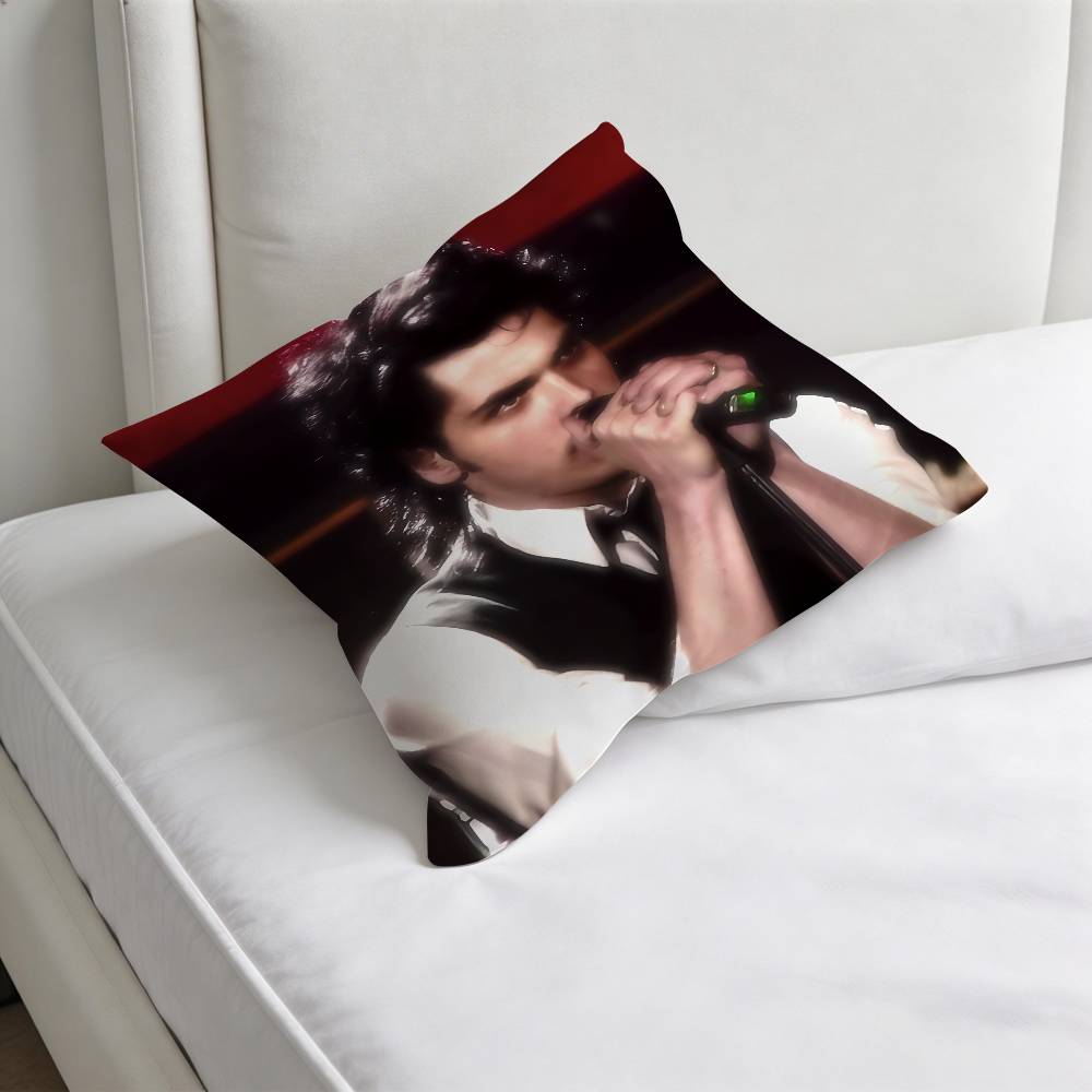 My CChemical Romance Gee Way Decorative Square Pillow Cover Modern Cushion Case for Living Room Bedroom