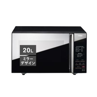 Микроволновая печь Twin Bird Flat Table Living Alone Single Function Hertz Free 20L 600W Стильный режим памяти Черный DR-D269B