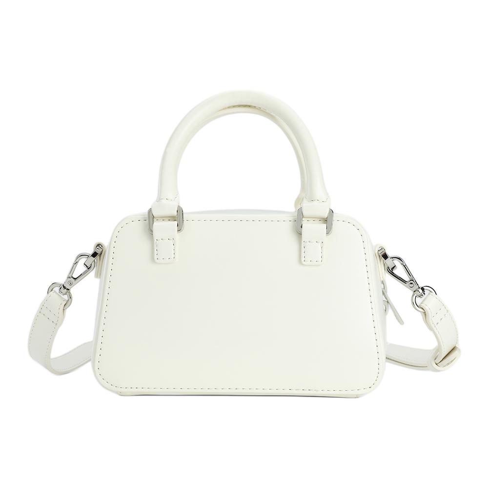New FILA Polyurethane Shoulder Bag, Crossbody Bag, Handbag Mini Women's Cloud White F13W523164FWT