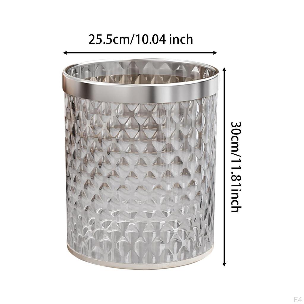 Стильный мусорный бак для ванной комнаты 16 л мусорная корзина для бумажных отходов бытовая