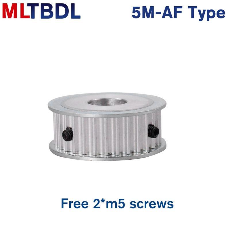 HTD 5M 24 Teeth Timing Synchronous Pulley Bore 6/7/8/10/12/14/15/16/17/19/20/22mm for Width 15mm 5mm Pitch HTD5M 24T AF aluminum