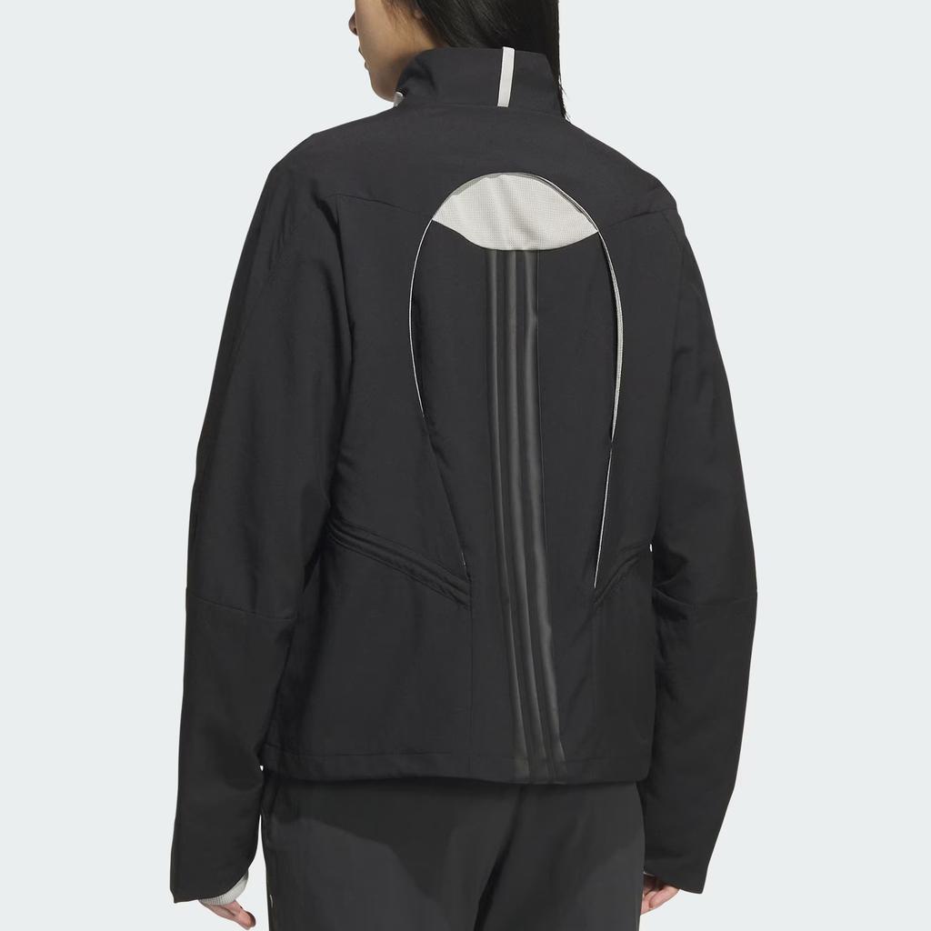 adidas Fos Future Style Вязаный топ Быстросохнущий Спортивный Повседневный Свободный Жакет с длинным рукавом на молнии Женские куртки KC2710