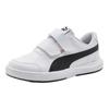 Puma Evolve Court V Jr Универсальные Удобные Низкие Детские Кеды для Скейтбординга Мужские Кеды для Скейтбординга Белый Черный 404315-01