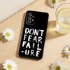 Handwritten Quote Art Phone Case For Samsung S26,S25,S24,S21,S22,S23,S30,Ultra,S20,Plus,Others Soft Black Cover