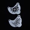 16Pcs Face Painting Tattoo Stencil Diy Hand Drawn Spray Painting Eyebrow Tattoo Template Dance Party Makeup Tools Beauty Sticker