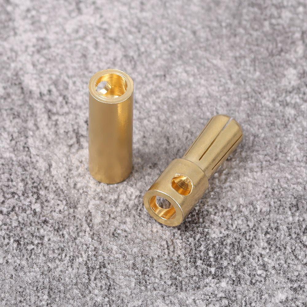 For Model Airplane Trumpet Male Female Plugs RC Battery Connector Bullet Banana Plug High Current