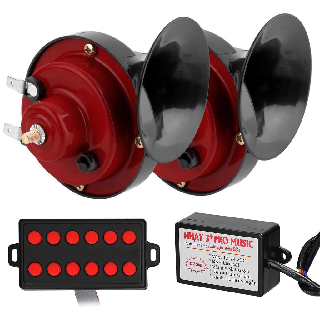 2 шт., 12 В, универсальный двухтональный звуковой сигнал для автомобиля, мотоцикла, воздушный звуковой сигнал, громкий электрический звуковой сигнал в виде улитки, водонепроницаемый