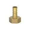 Female Thread Straight Pipe Connector (3/4") with 19mm Hose Brass Barb Tail - Fitting Joint Coupler Adapter