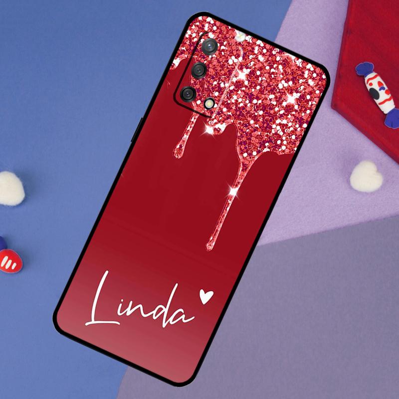 Персонализированный глянцевый блестящий чехол для OPPO A57S A54S A96 A76 A16 A5 A9 A53 A15 A17 A18 A58 A78 A98 A52 A72 A54 A74 A94