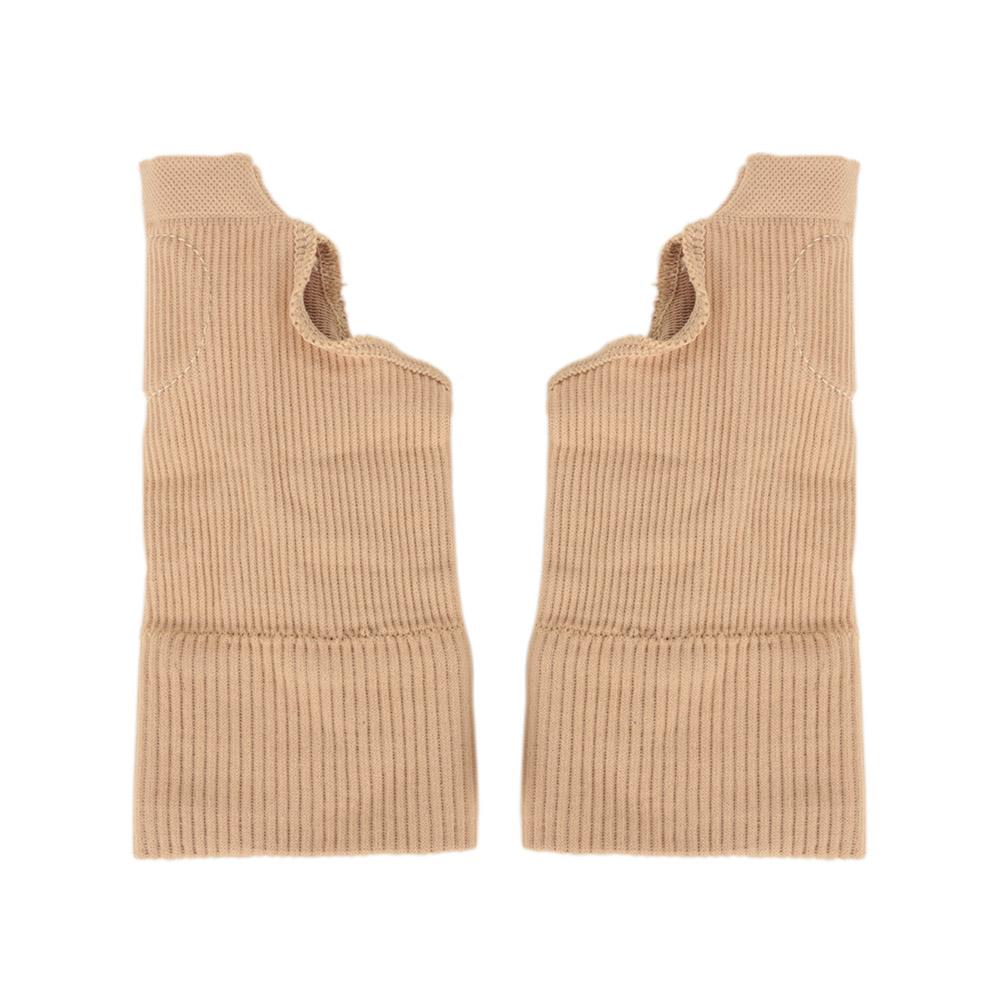 Beige Color Compression Stabiliser Wrist Thumbs Brace & Supports Arthritis Gloves Thumb Glove