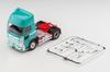 Tomica Limited Vintage Neo 164 LV-N298a Hino Profia Tractor Head Green Готовый продукт