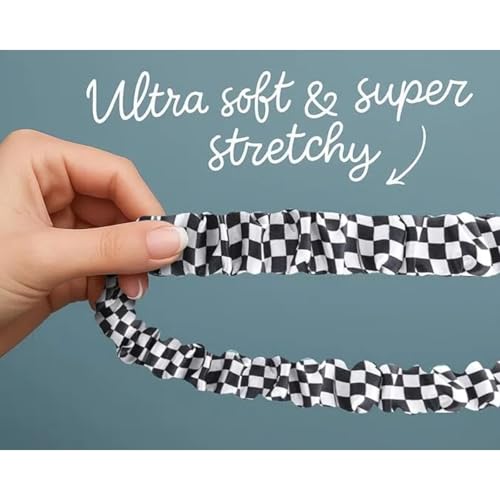 Fashion elastic hair band lanyard two-piece set ID key multi-purpose neck rope