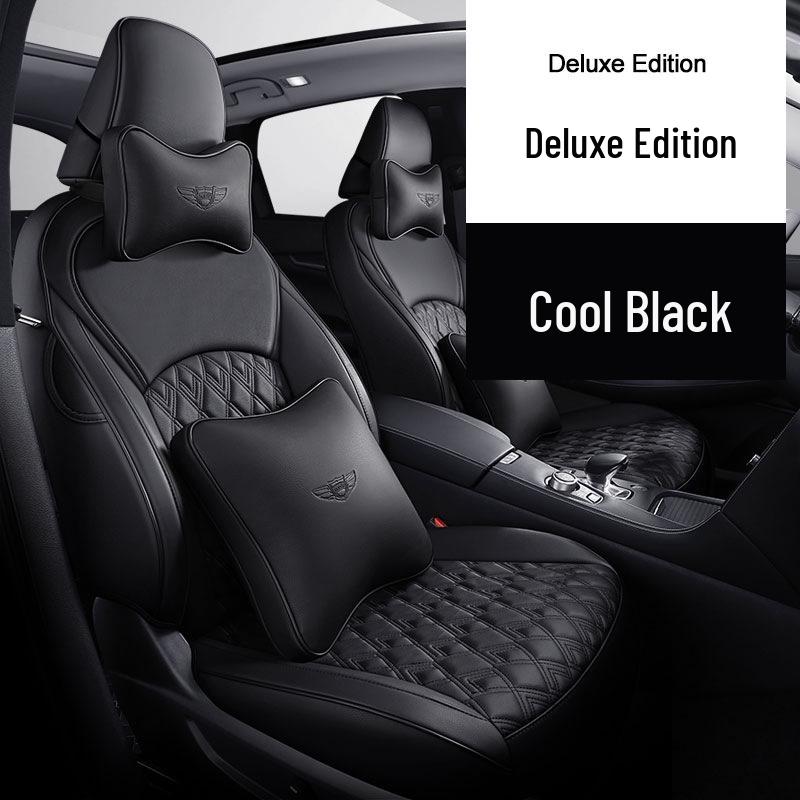 Infiniti Genuine Leather Seat Cushion for FX Series - Full Coverage, Five-Seat Car Seat Cover