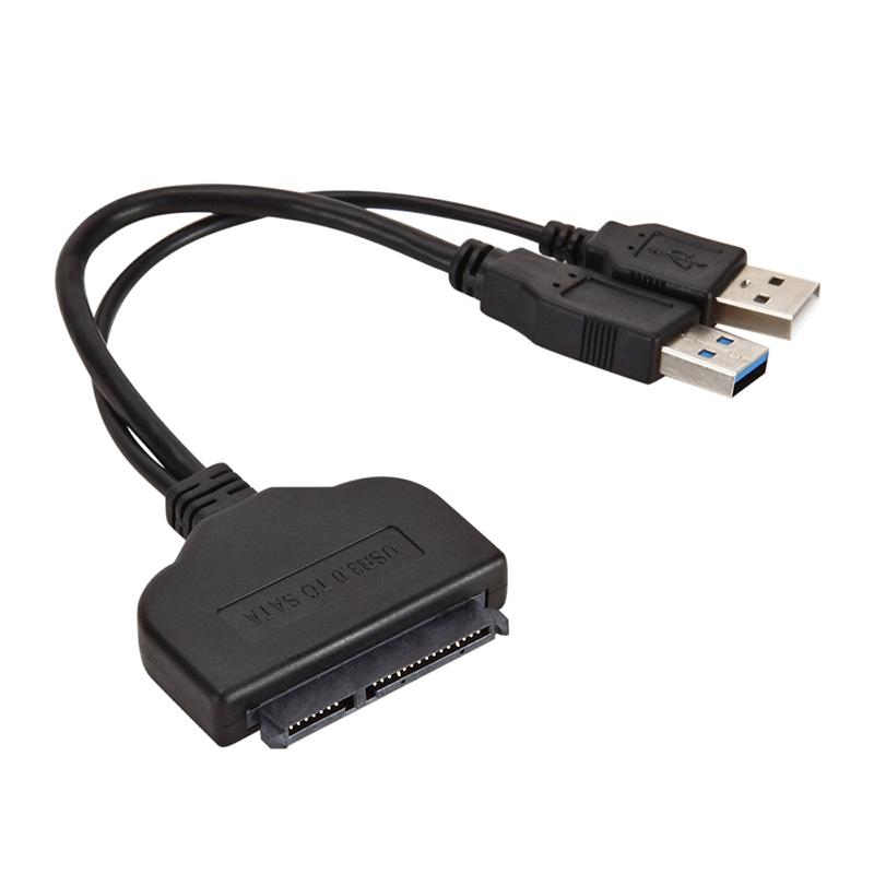 USB 3.0 to SATA Adapter Cable for 2.5 Inch HDD SSD Data Transfer Tool