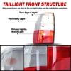 Rear Light Brake Reverse Lamp for Mitsubishi L200 MK4 1995-2006 Tail lights Accessories Part Auto MR109127/R MR109128
