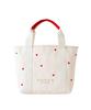 [TOCCA] LUCKY SHOWER КАНВАСОВАЯ СУМКА-ТОТЕН Canvas Tote Bag (Off-White x Сердечки 2) Доступно в цветах коллаборации Otona Hyakka (Онлайн и в избранных магазинах