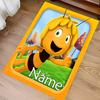 Custom personalization Maya the Bee Print Area Rug - Soft, Washable Non-Slip Indoor Mat,Living Room,Home&Office Decorative Rug