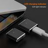 Адаптер для зарядки 100 Вт USB C на магнитный 3-контактный с LED-индикатором, конвертер быстрой зарядки PD3.1 5A 20V для MacBook Pro/Air 2025-2025