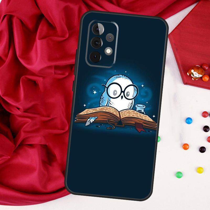 Милый мультяшный чехол-сова для Samsung Galaxy A54 A34 A14 A33 A32 A52 A53 A51 A71 A13 A23 A73 A12 A22 A21S
