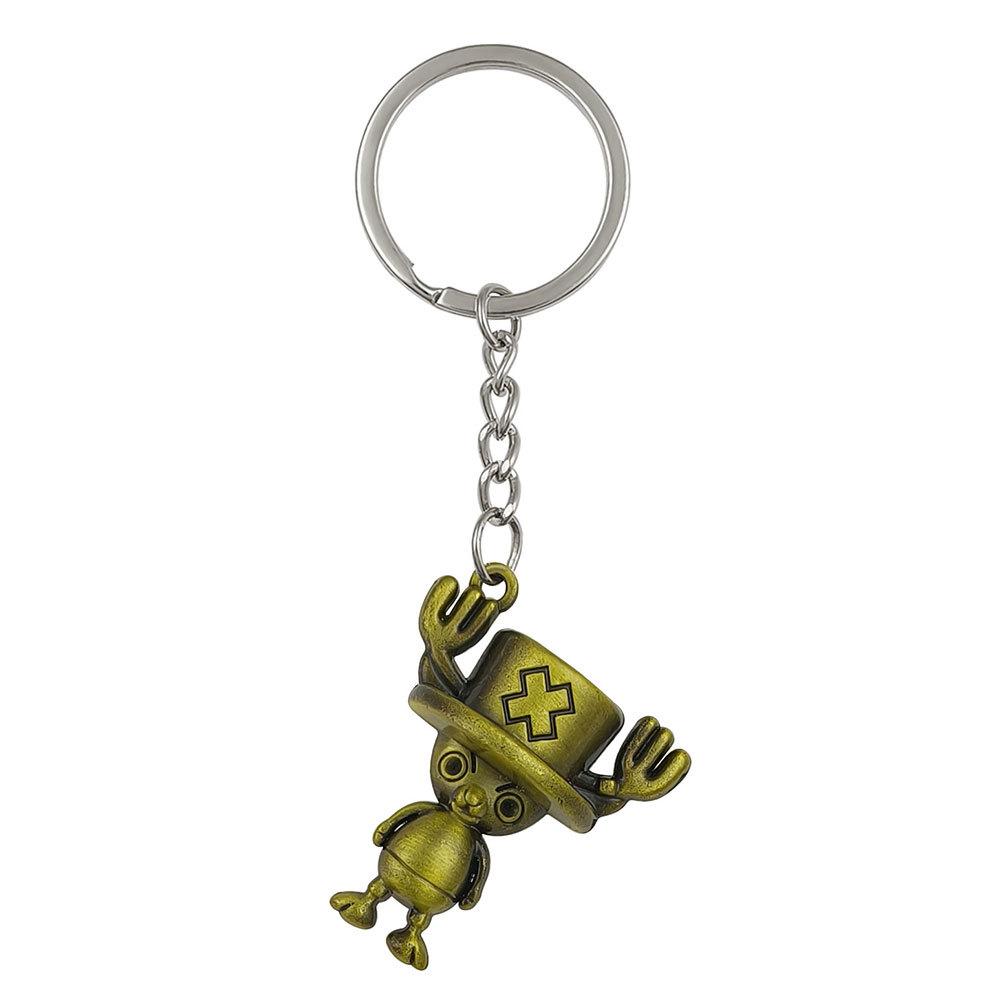 Набор металлических брелоков с пиратскими аниме-персонажами