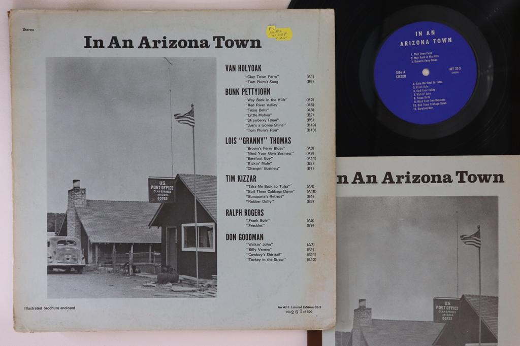 Виниловая пластинка РАЗЛИЧНЫЕ В Городе Аризоны AFF333 ARIZONA FRIEND US Folk Б/у