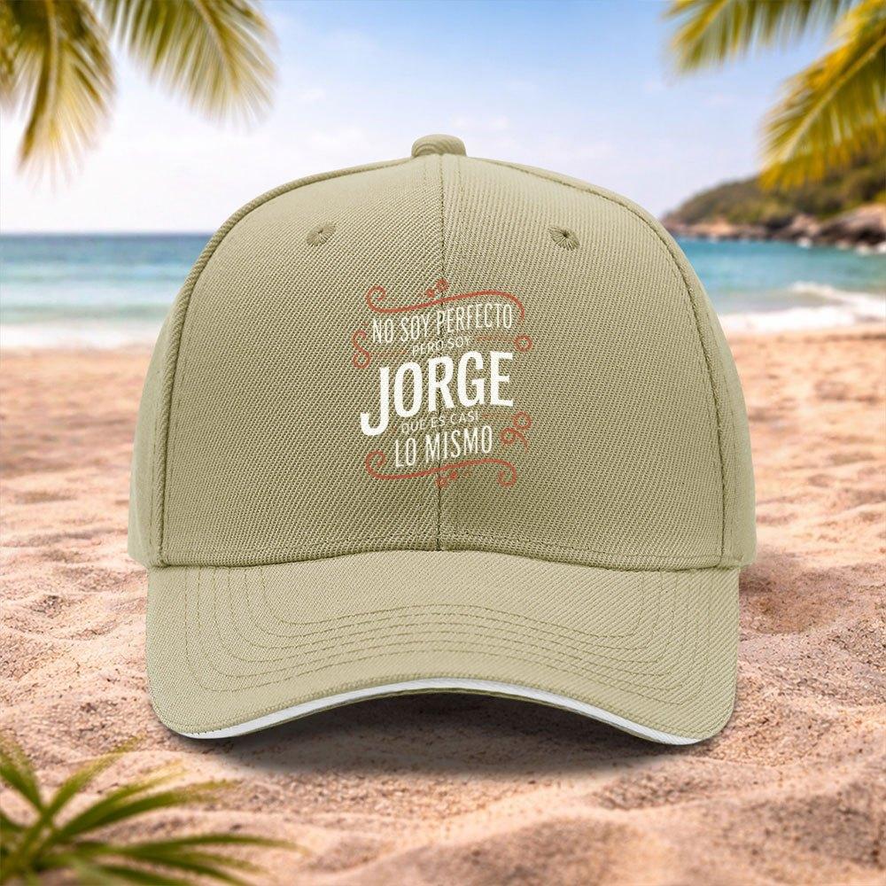 Jorge Adjustable Baseball Cap for Unisex Women Lightweight Unisex Hat with Switchable Closure Machine Washable