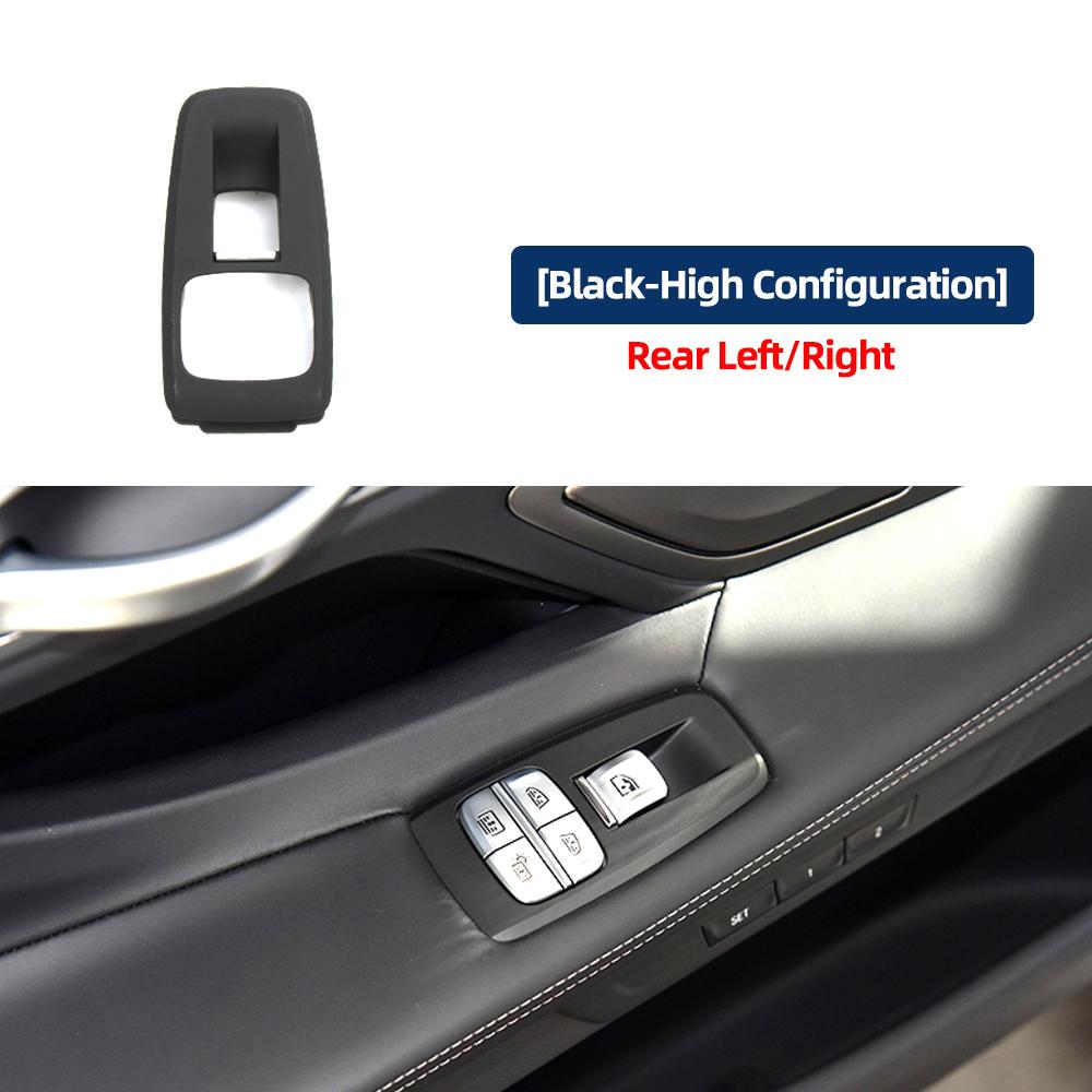 LHD Rear Window Lifter Switch Outer Frame Cover For BMW G12 2015- 740i xDrive 750i xDrive Door Window Switch Surround Frame