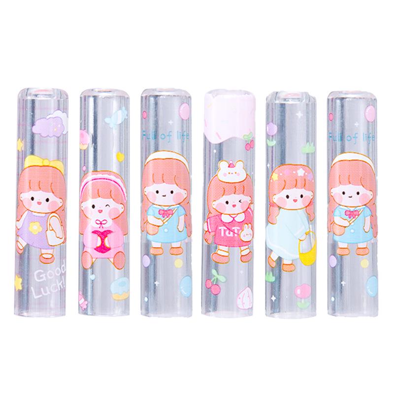 Детский мультяшный колпачок для карандаша с удлинителем отверстия - защитный чехол для учеников детского сада и начальной школы